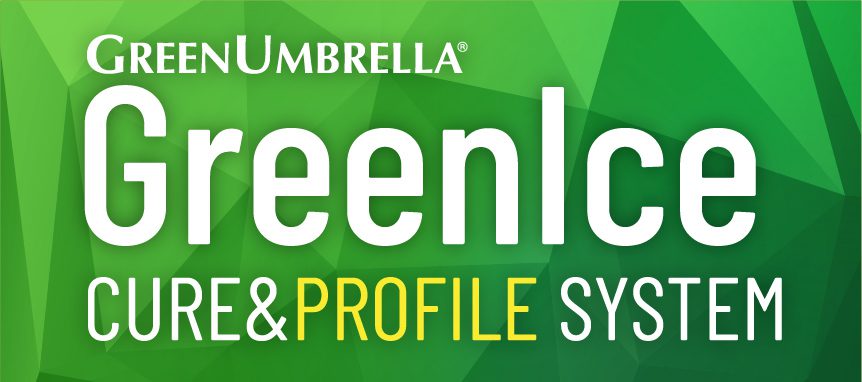 GreenIce Cure & Profile System Logo