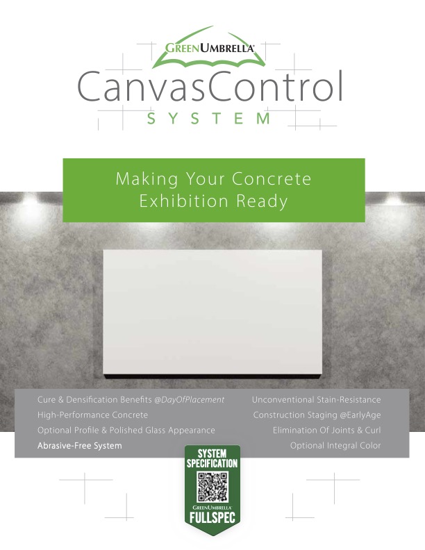 Canvas Control CutSheet